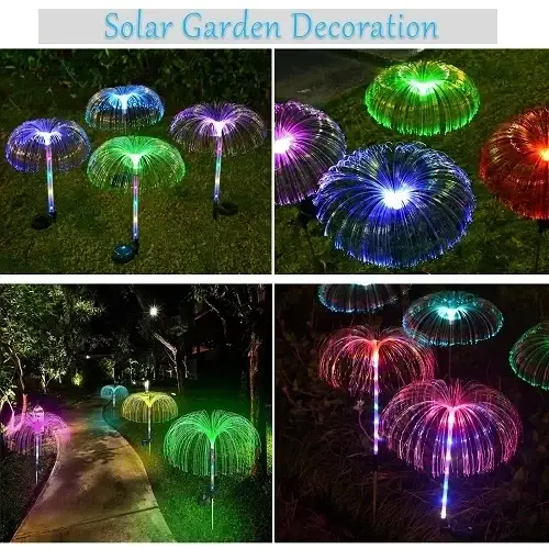 🔥Christmas Promotion 49% OFF- 🎄Solar Garden Changing Jellyfish Lights