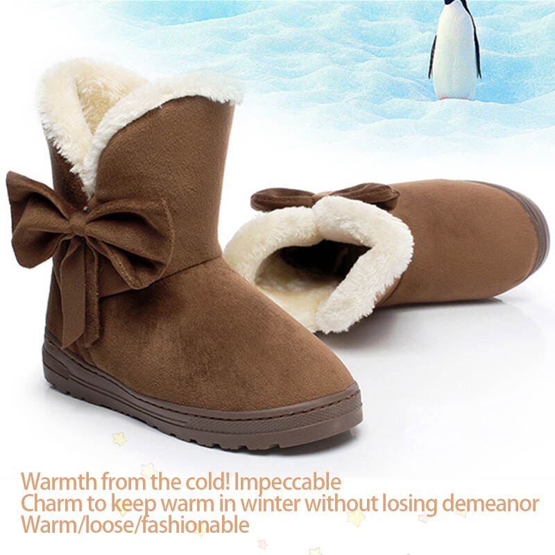 Women's Warm Waterproof Snow Boots