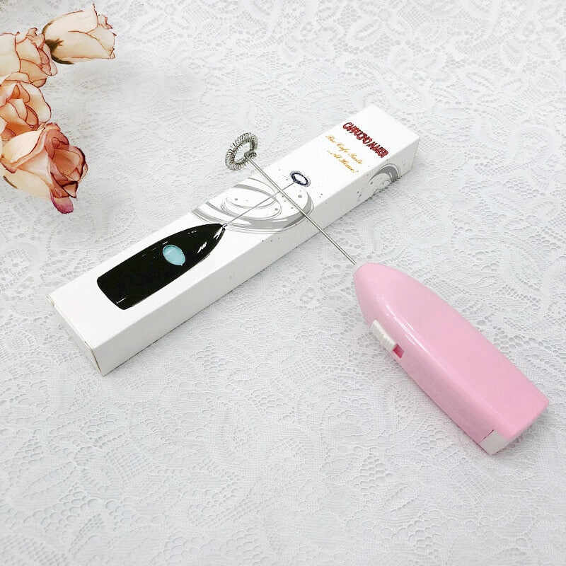 Mini Electric Coffee Blender Handheld Eggbeater Bubble Drink Stir Bar Creative  electric whisk electric coffee mixer milk whisk