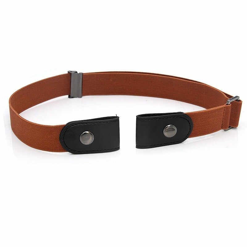 Free Buckle Women Stretchy Belt