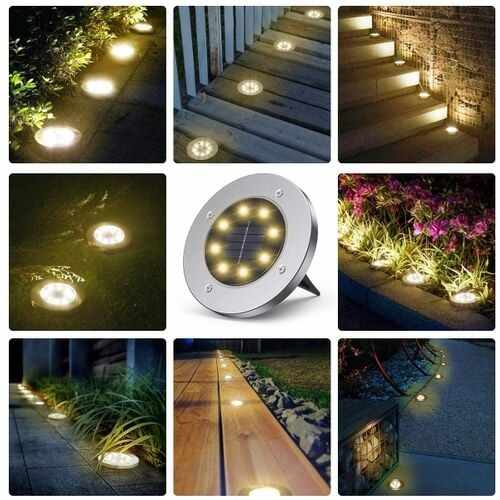 Hot sale -8LED Waterproof Solar Pathway Lights BUY MORE SAVE MORE