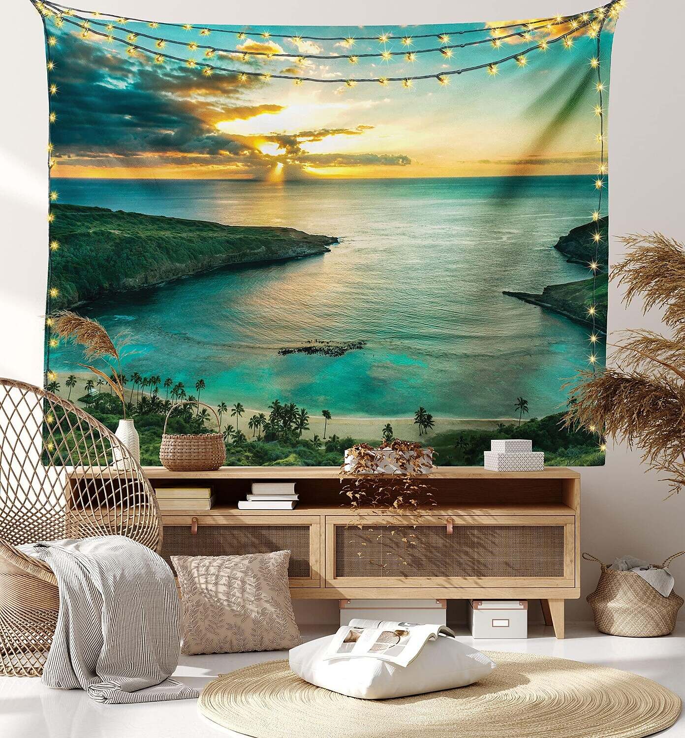 Lake Wall Tapestry Art Decor Photograph Backdrop