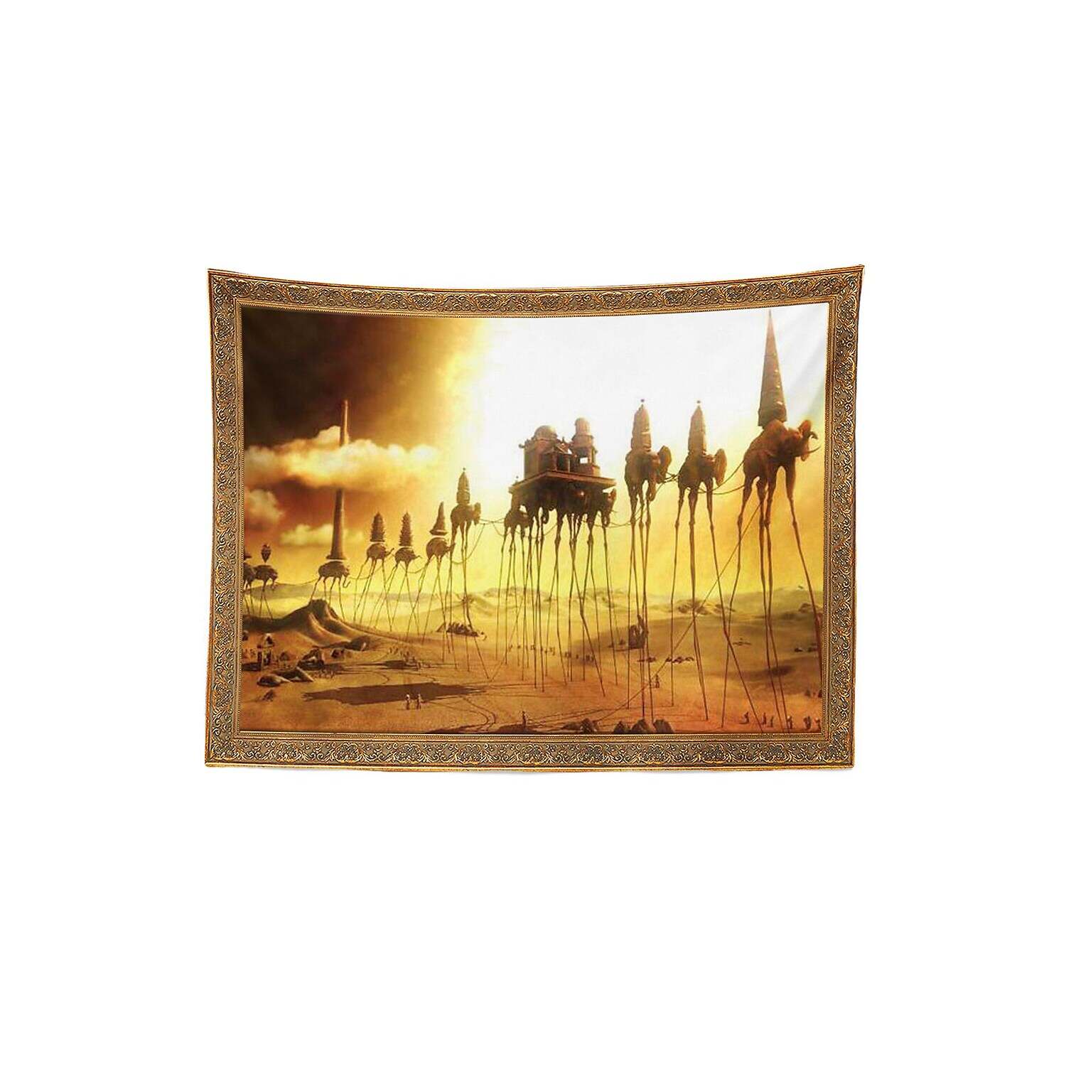 Salvador Dali Wall Tapestry Art Decor Famous Painting Style