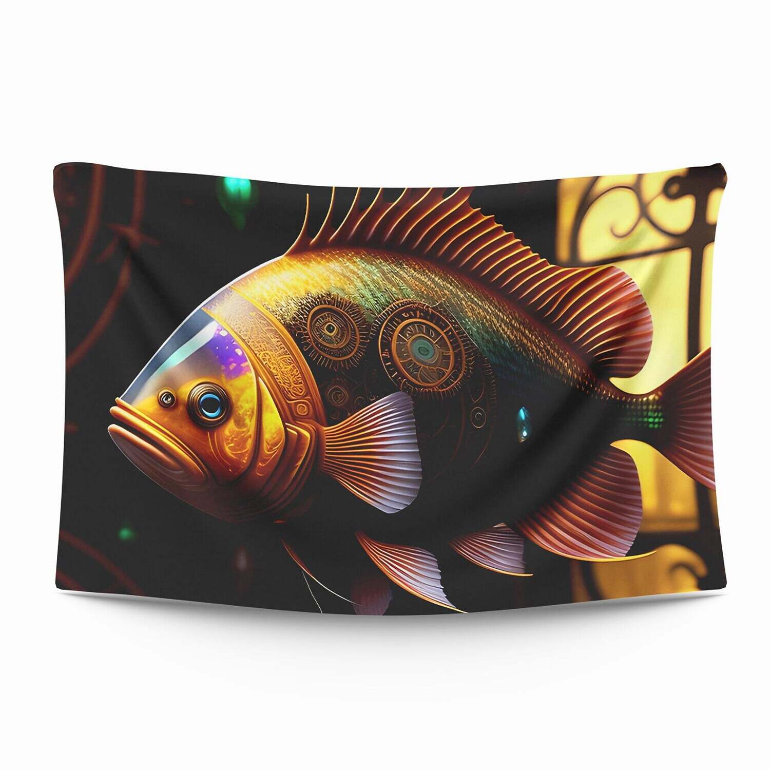 Ocean Fish Wall Tapestry Art Decor