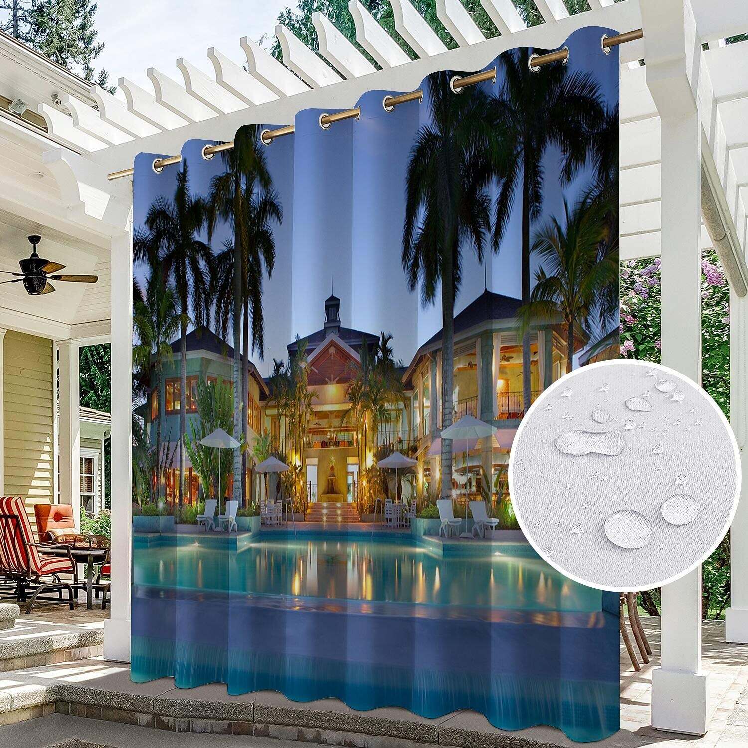 Waterproof Outdoor Curtain Privacy