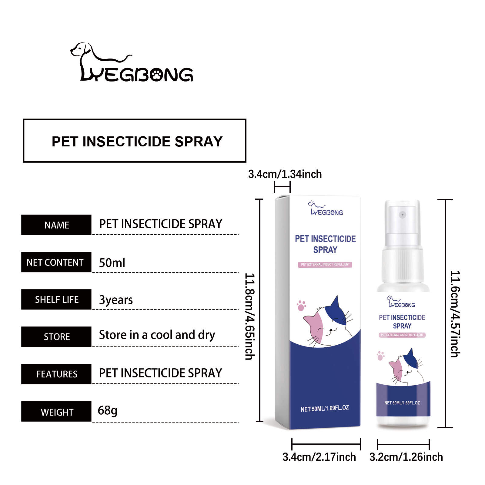 Pet Insecticide Spray