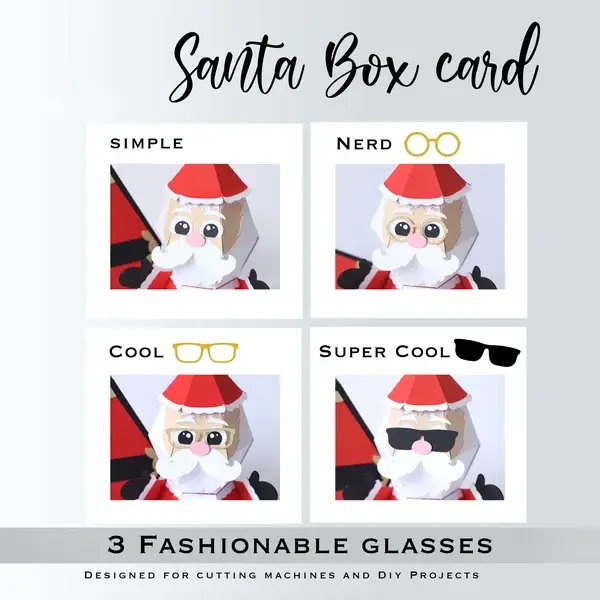 🎅Hot Sale--🥳3D Santa Claus Prank Pop-up Box card🎁