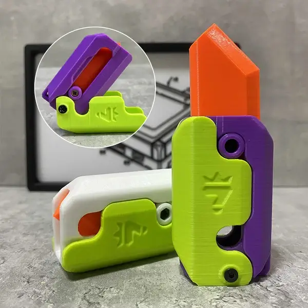 🔥HOT SALE NOW 49% OFF - 🥳 2023 3D Gravity Carrot Knife Decompression Toy