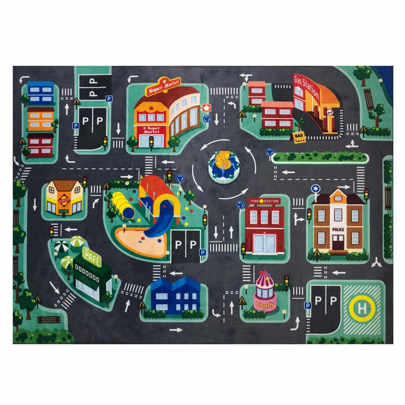 LED Lighter Rode Rugs For Kid Play Climb Carpets