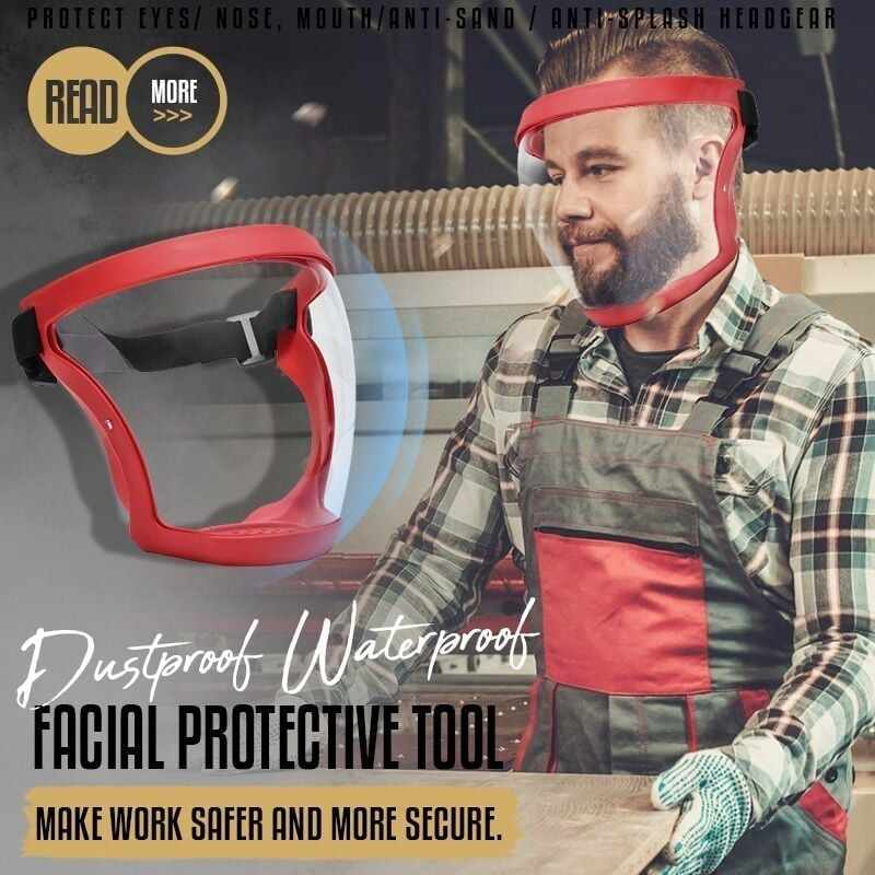 BIG SALE - 50% OFF-Anti-Fog Protective Full Face Shield