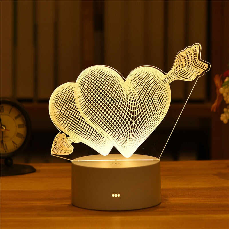 3D Acrylic Led Lamp