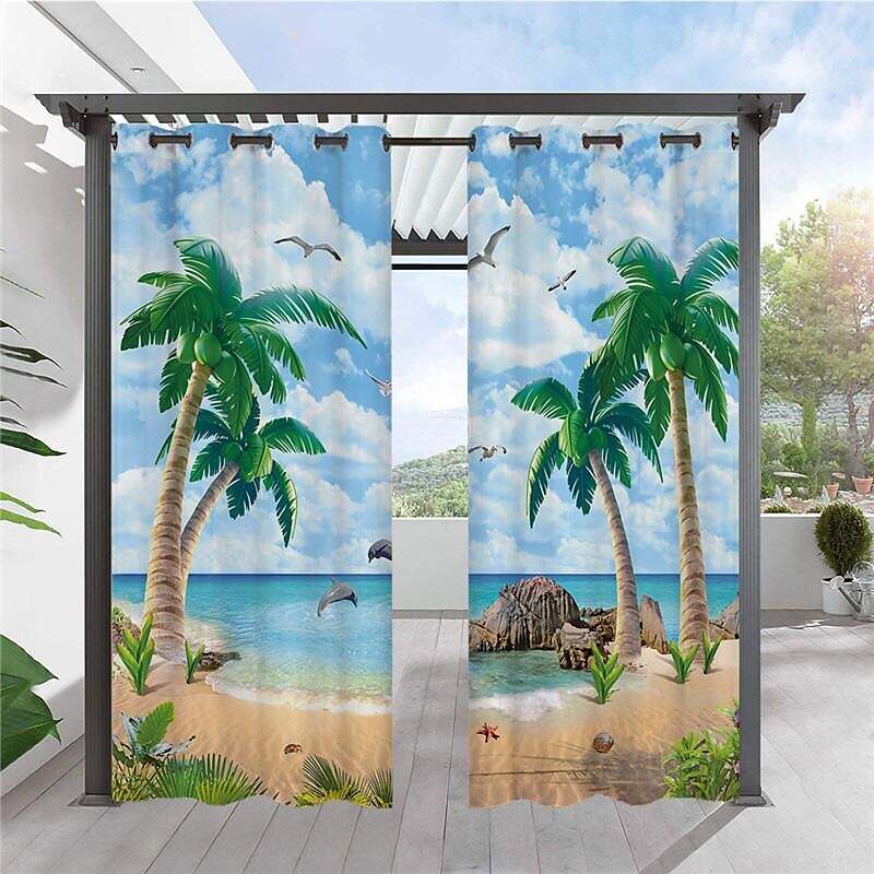 Waterproof Outdoor Curtain Privacy