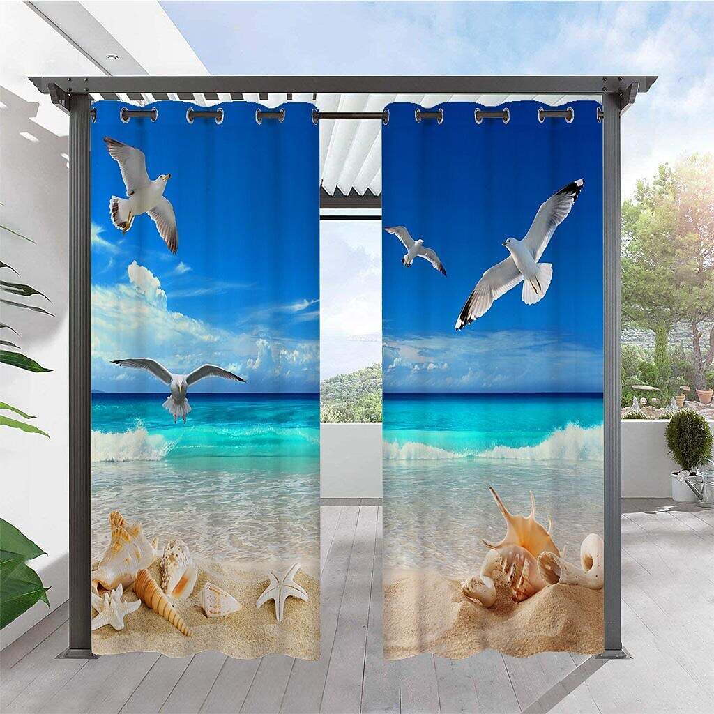 Waterproof Outdoor Curtain Privacy