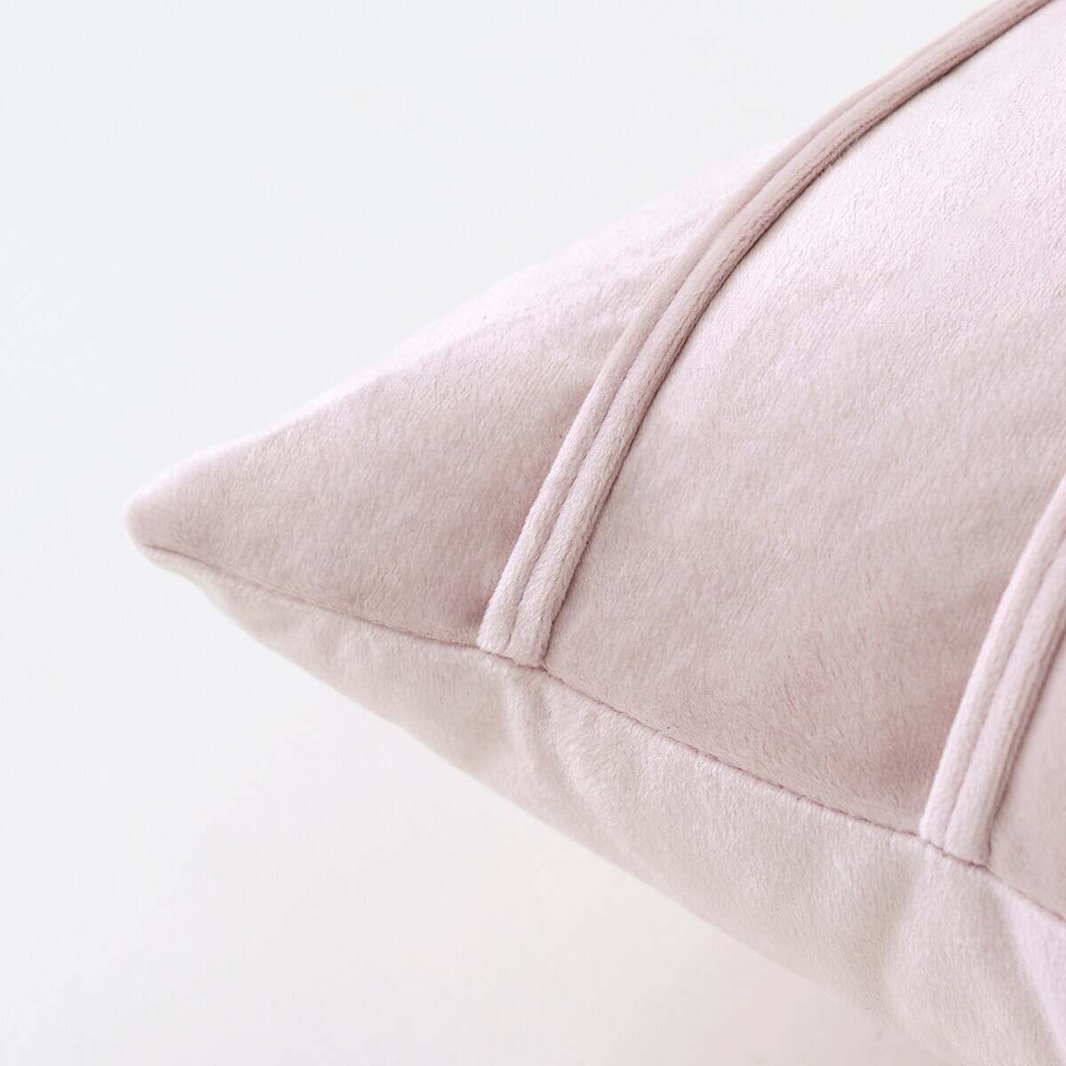 Solid Color Velvet Pillowcase Cushion Cover