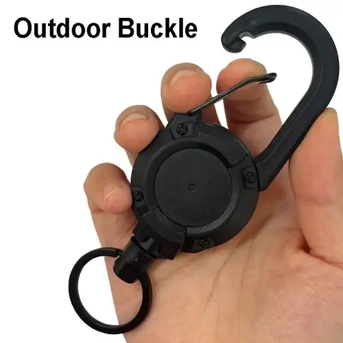 Outdoor Automatic Retractable Wire Rope Luya Anti-theft Tactical Keychain (🔥BUY 2 GET 1 FREE)