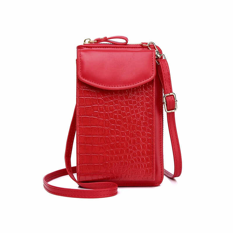 Women Bag Shoulder Bag Female Handbags Messenger Bag Wallet Card Bags Crocodile Pattern Coin Purse Mobile Phone Bag