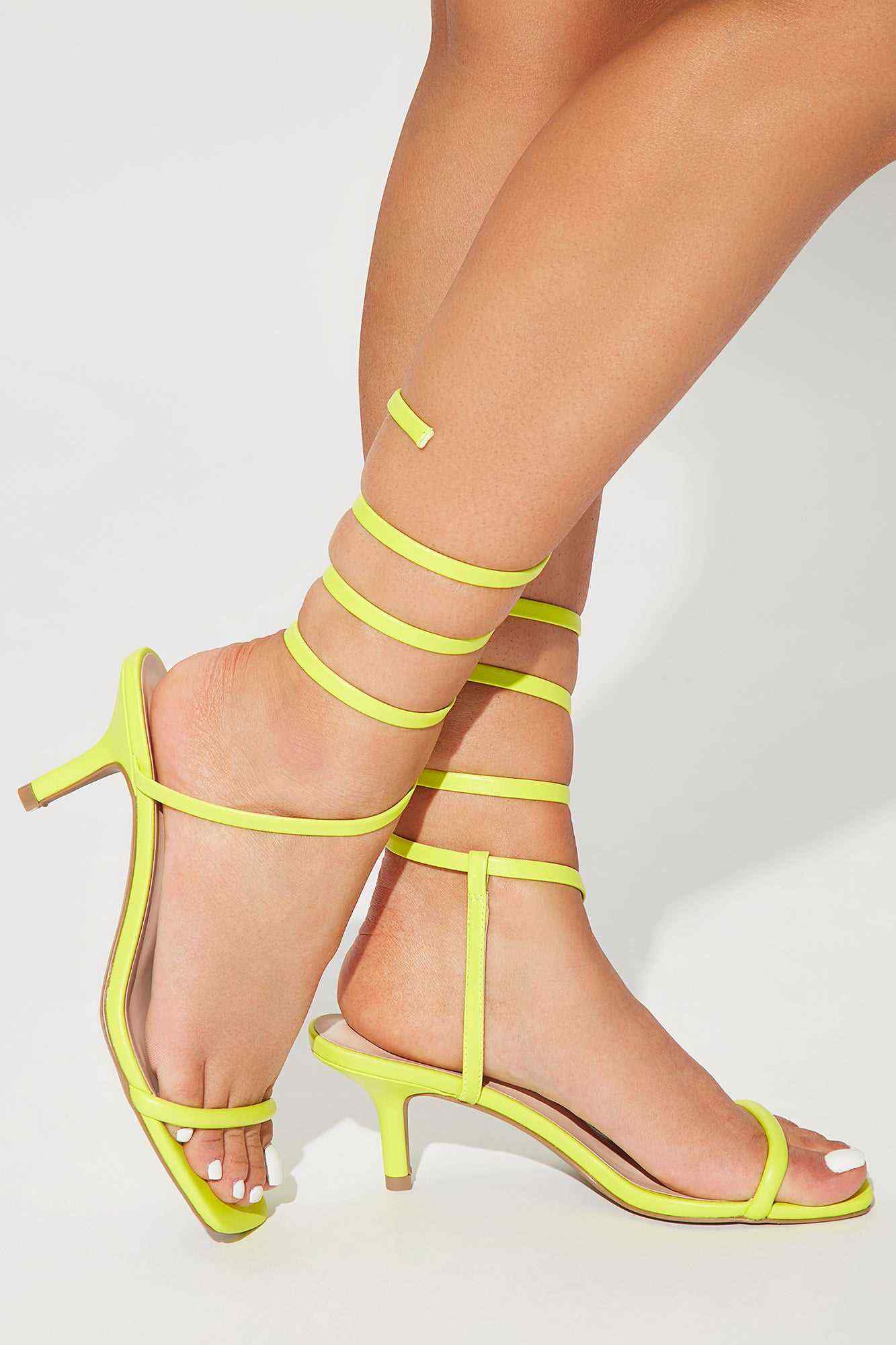 All Time Fav Wrap Up Heels   Lime