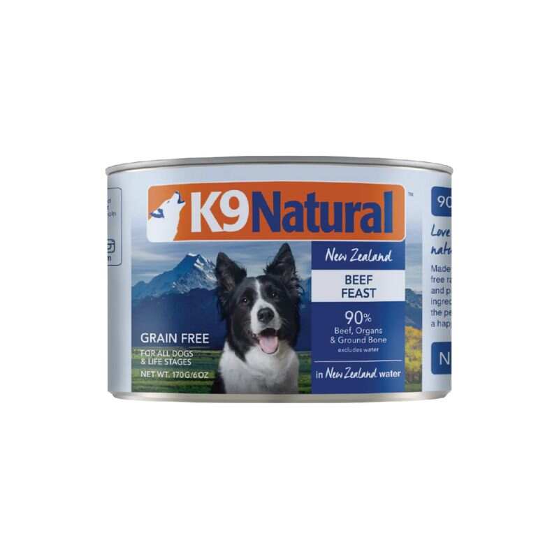 K9 Natural Canned Dog Food - Beef Feast