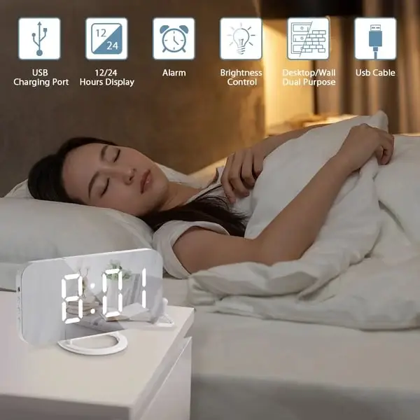 Mirror Projection Alarm Clock⏰ (BUY 2 GET FREE SHIPPING)