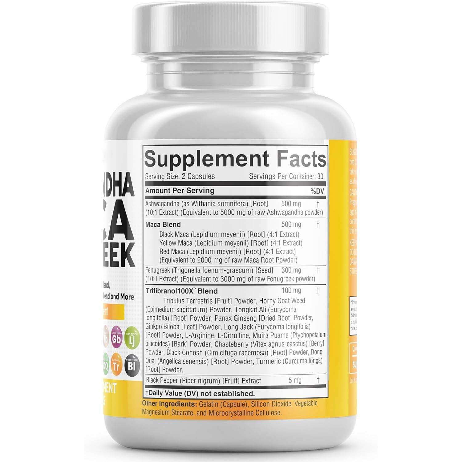 Ashwa Maca Fenugreek Supplement