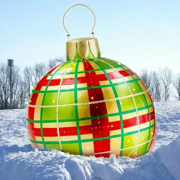 Outdoor Christmas PVC inflatable Decorated Ball