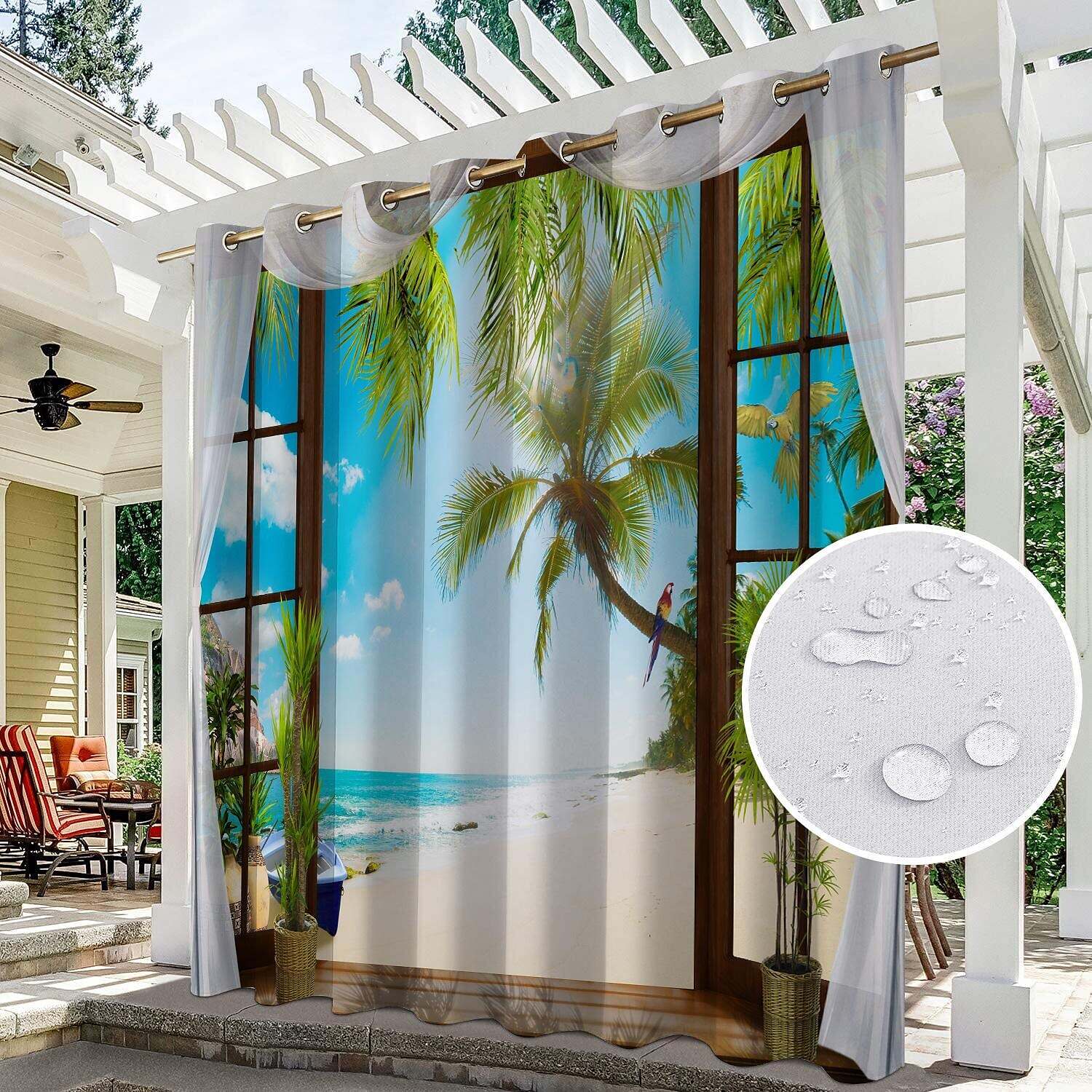 Waterproof Outdoor Curtain Privacy